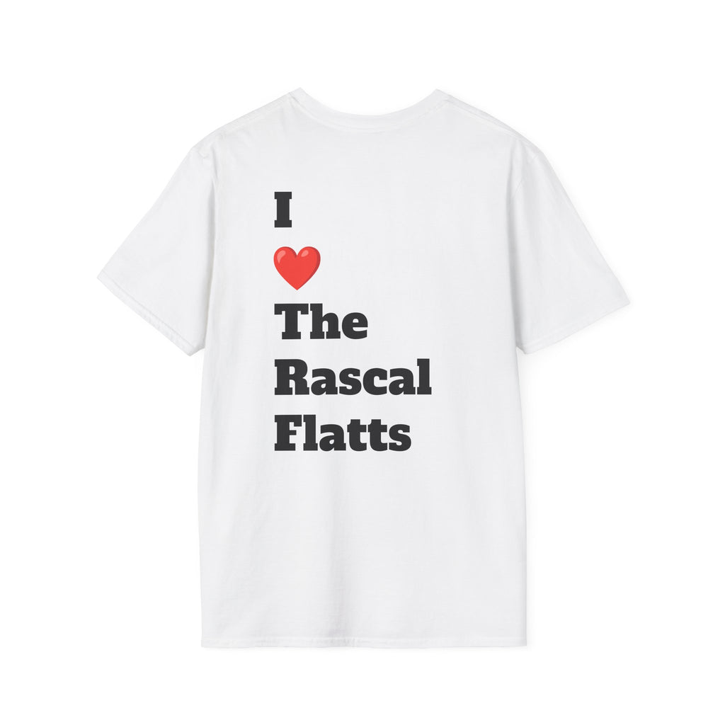 I  Heart RF T-Shirt | I Love The Rascal Flatts Tee