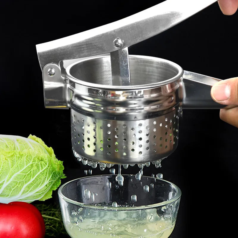 The Awesome Juice Press - Heavy Duty Fruit press for Juicing Fruits and Ricing Veggies
