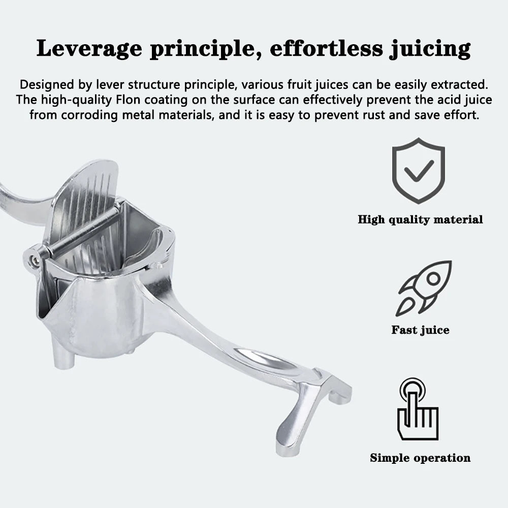 The Awesome Juice Press - Heavy Duty Fruit press for Juicing Fruits and Ricing Veggies