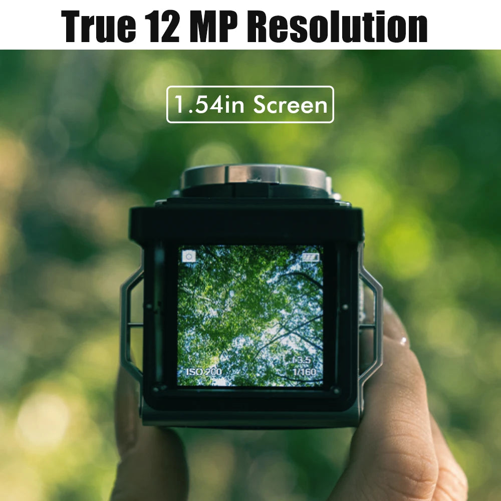 Awesome Dog Vintage Mini Digital Camera - 12MP, 1080P FHD Video Vlogging Portable Camera