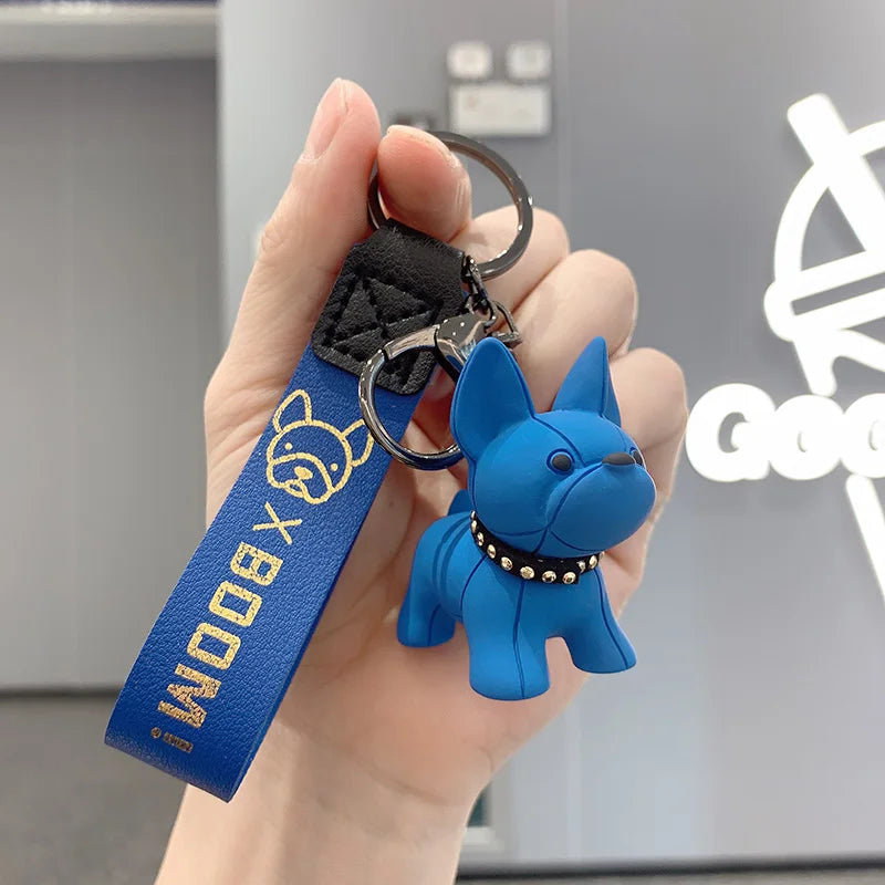 Awesome Dog Boom! Keychain