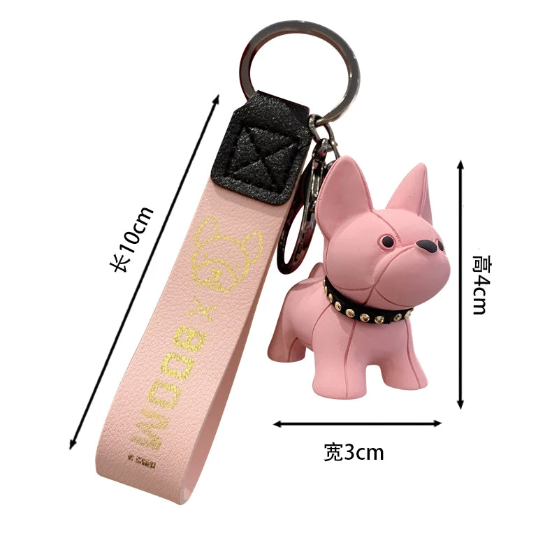 Awesome Dog Boom! Keychain