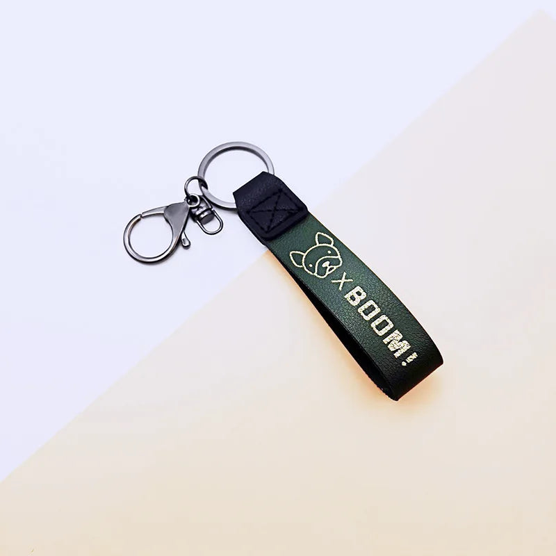 Awesome Dog Boom! Keychain
