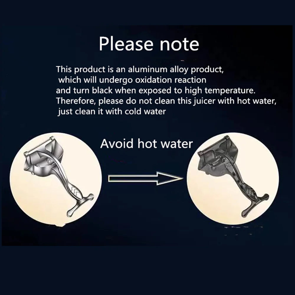 The Awesome Juice Press - Heavy Duty Fruit press for Juicing Fruits and Ricing Veggies