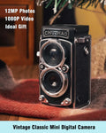 Awesome Dog Vintage Mini Digital Camera - 12MP, 1080P FHD Video Vlogging Portable Camera