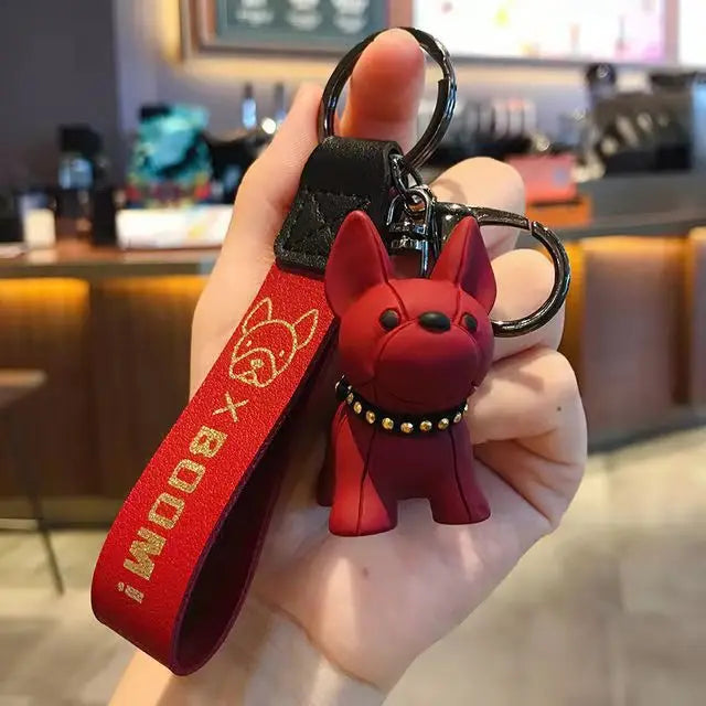 Awesome Dog Boom! Keychain