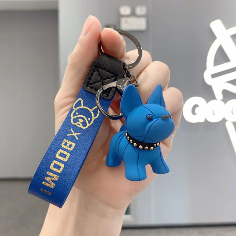 Awesome Dog Boom! Keychain