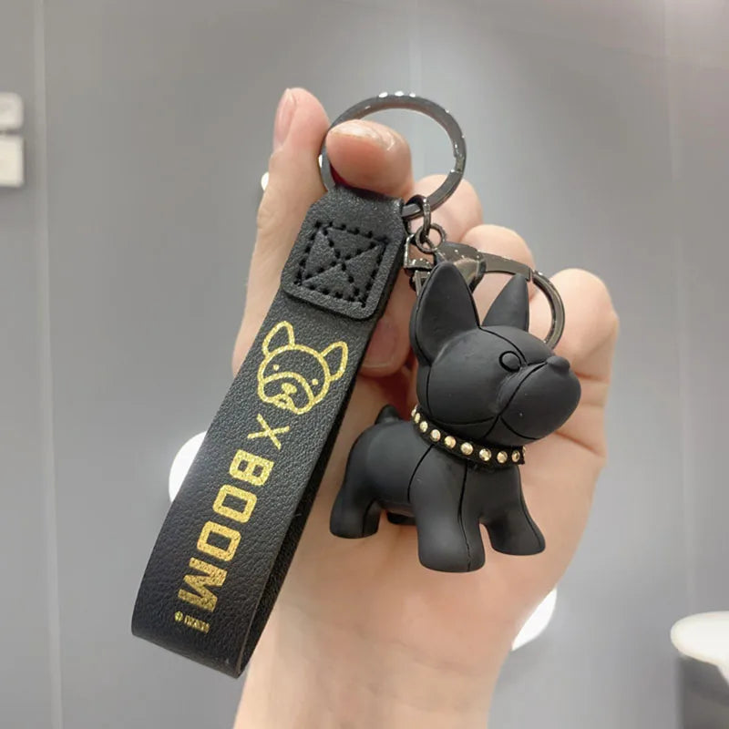 Awesome Dog Boom! Keychain