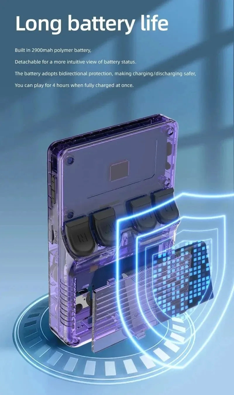 Awesome Dog Retro Handheld Console - 3.5" IPS Display