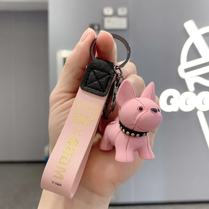 Awesome Dog Boom! Keychain