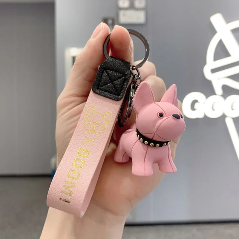Awesome Dog Boom! Keychain