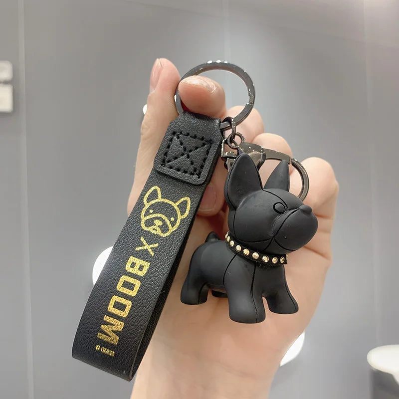 Awesome Dog Boom! Keychain