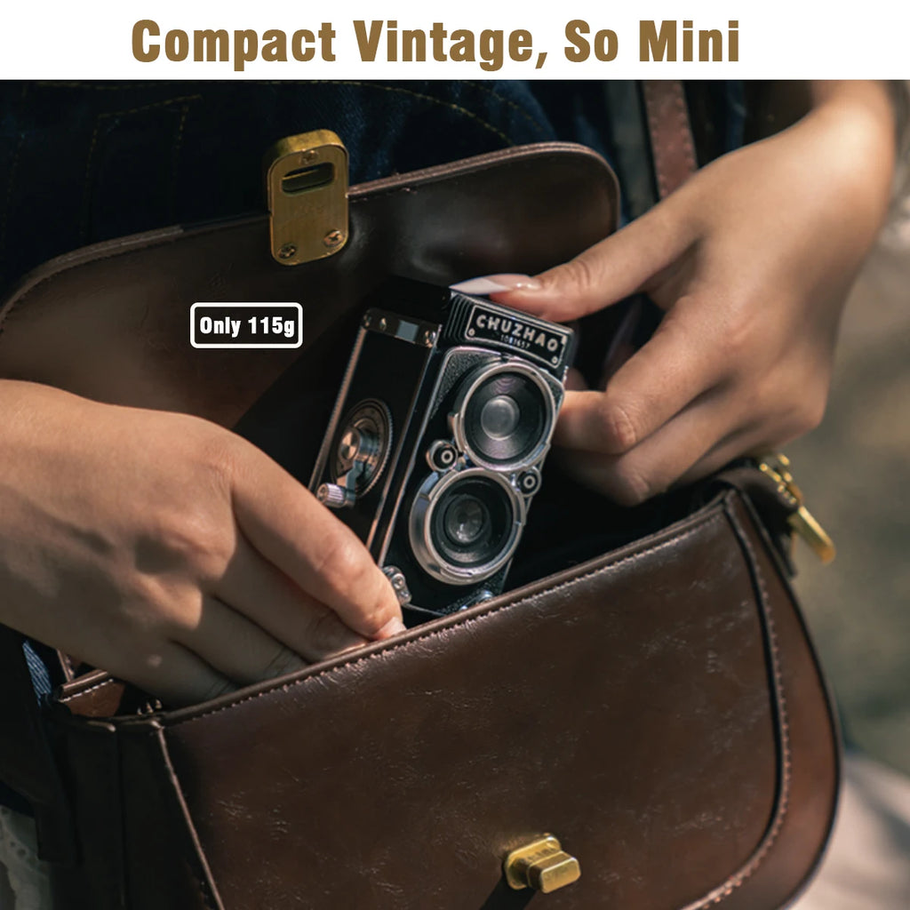 Awesome Dog Vintage Mini Digital Camera - 12MP, 1080P FHD Video Vlogging Portable Camera