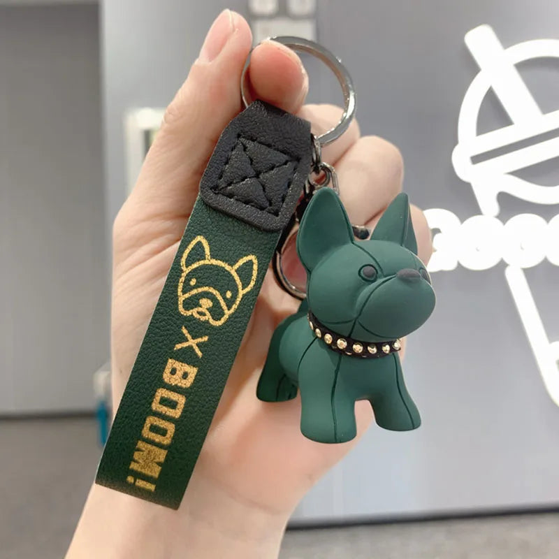 Awesome Dog Boom! Keychain